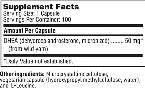 DHEA 50 mg Klaire Labs