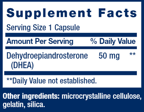 DHEA 50 mg (Life Extension)