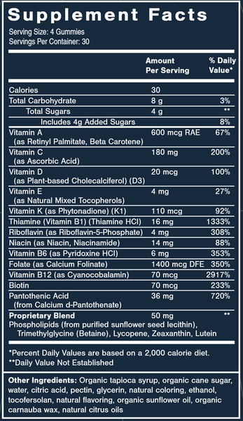 Daily Vitamin Gummies (Quicksilver Scientific)