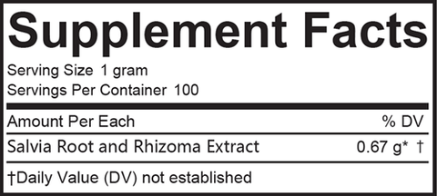 Dan Shen (Chinese Salvia) (Bio Essence Health Science)