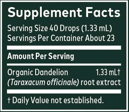 Dandelion Root (Gaia Organics®) (Gaia Herbs)