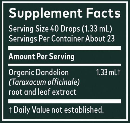 Dandelion Root And Leaf (Gaia Organics®) (Gaia Herbs)