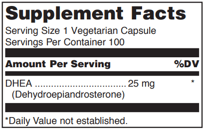 Dhea (25 mg.) (Douglas Labs)
