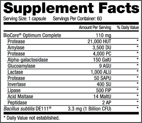 Digestive Support Digestive Enzymes + Probiotics (Bariatric Fusion)