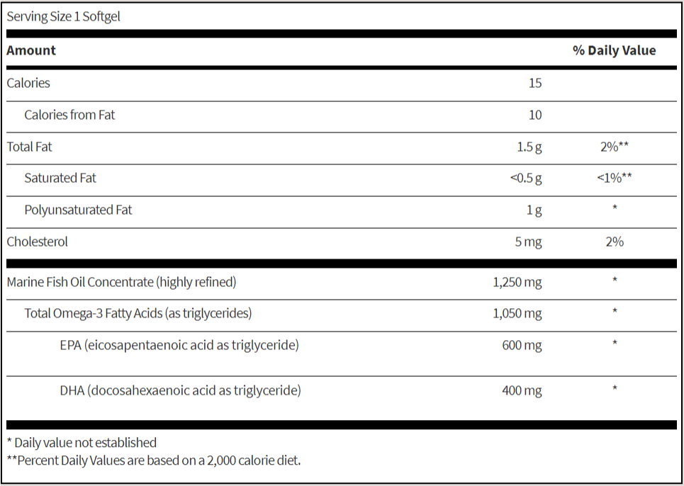 Eicosamax 1000 SFI Health