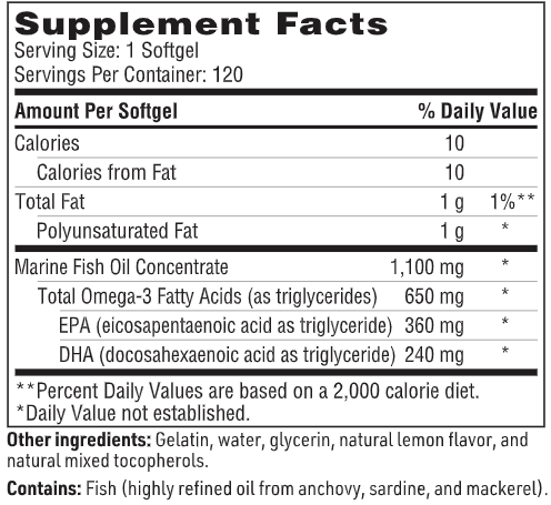 eicosamax tg sfi health supplement facts