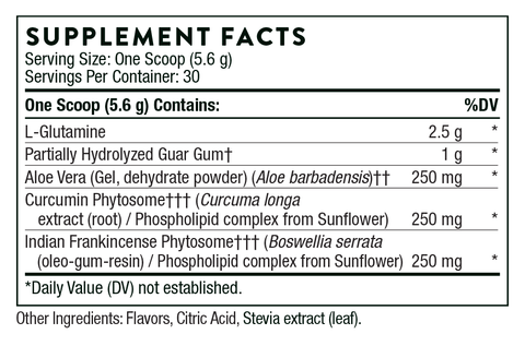 EnteroMend Supplement Facts