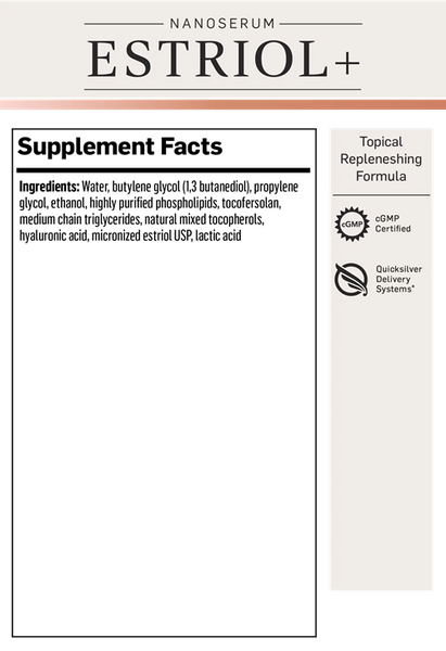 Estriol Quicksilver Scientific