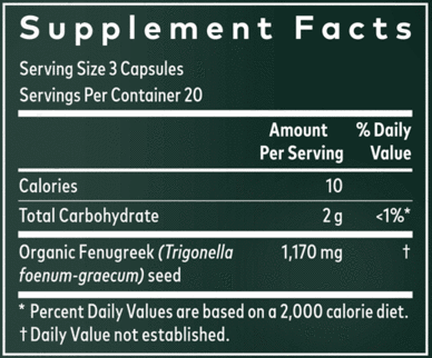 Fenugreek Seed (Gaia Herbs)