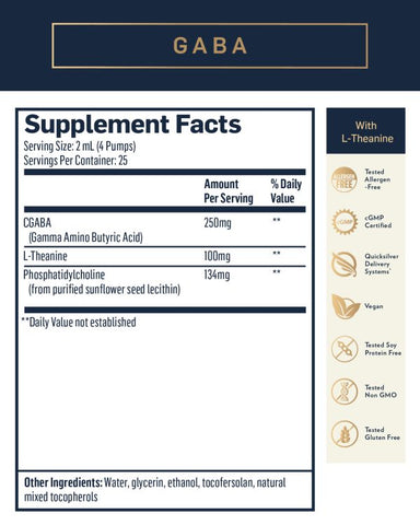 GABA with L-Theanine Quicksilver Scientific