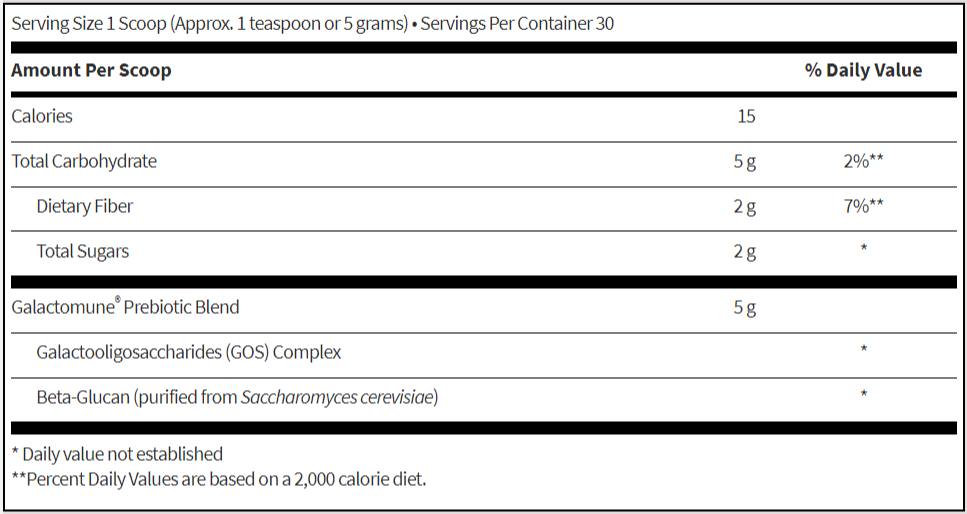 Galactomune Powder SFI Health