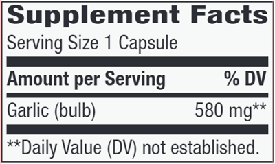 Garlic Bulb 580 mg (Nature's Way)