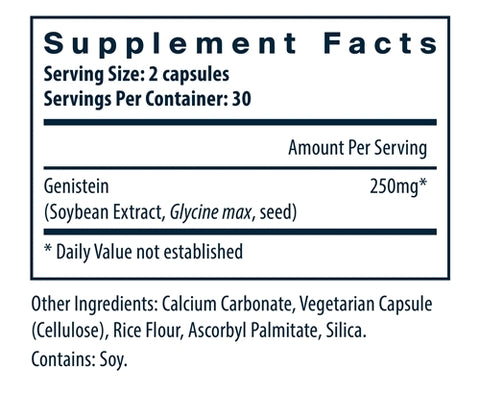 Genistein 125 mg Vital Nutrients