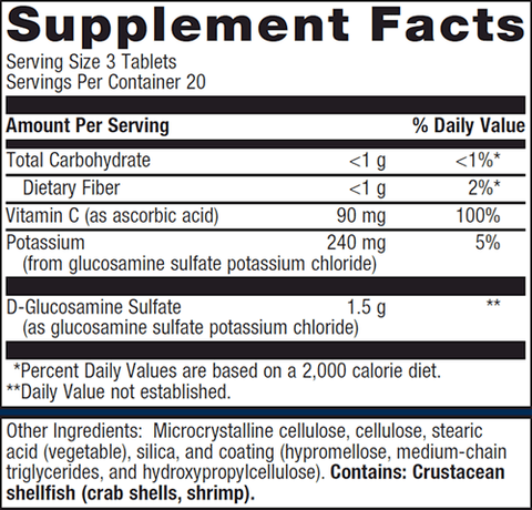 Glucosamine Sulfate 750 mg (Metagenics)