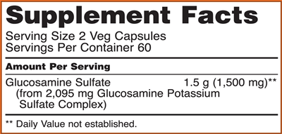 Glucosamine Sulfate 750 mg (NOW)