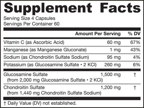 Glucosamine + Chondroitin (Jarrow Formulas)