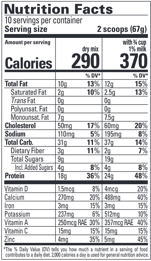 Grow Daily 10+ Chocolate Bag (Healthy Height)