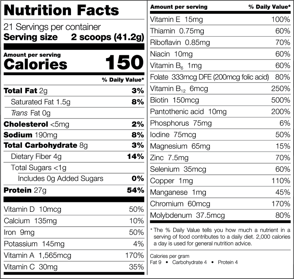 High Protein Meal Replacement - Orange Cream (Bariatric Fusion)