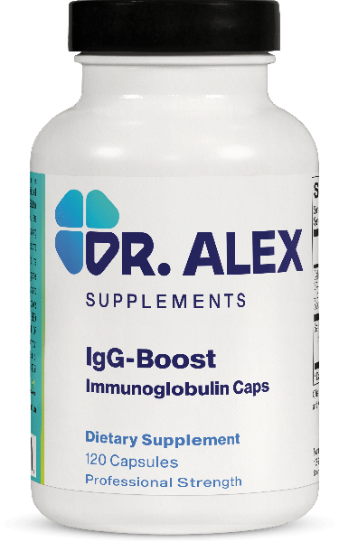 IgG Boost - Immunoglobulin Capsules - 2420 mg