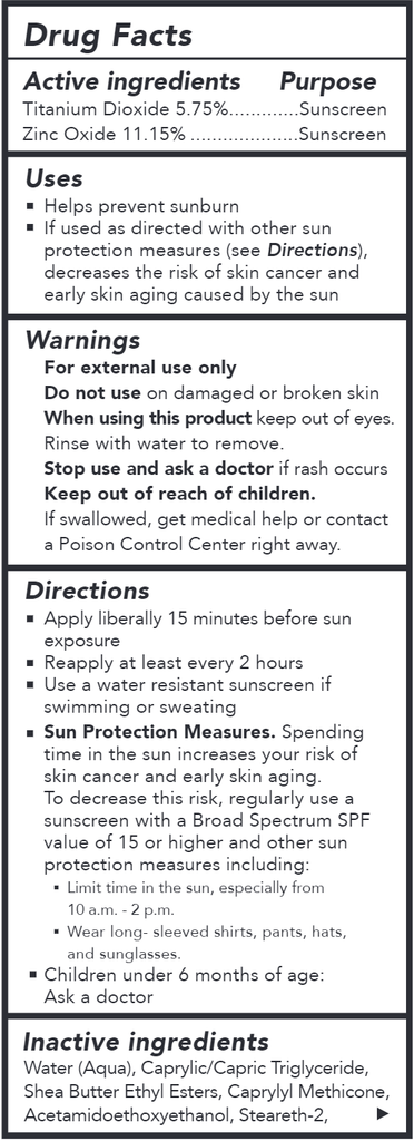 Invisible Shield - SPF 52 Tinted (Sente) Drug Facts