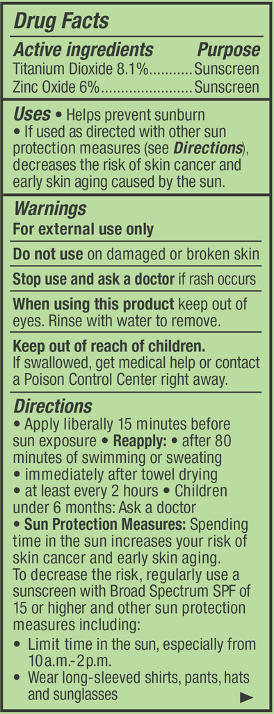 KidStick SPF 40 (MDSolarSciences) Drug Facts