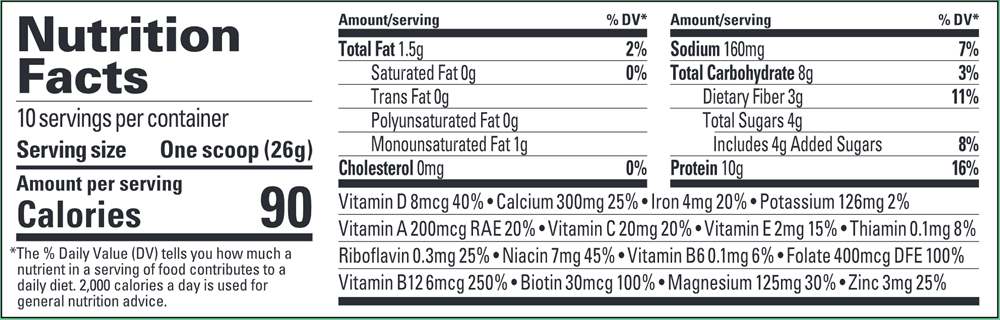 KidzProtein Vegan Chocolate Canister (Healthy Height)