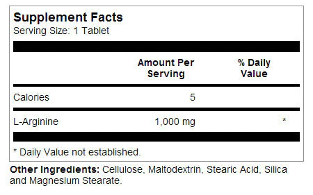 L-Arginine SR 1000 mg (KAL)