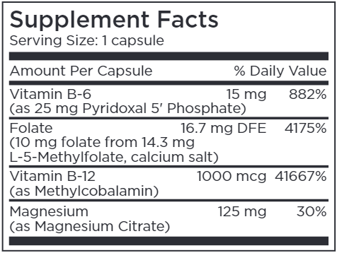 L-Methylfolate 10 mg + Cofactors (MethylPro)