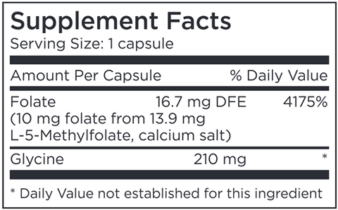 L-Methylfolate 10 mg (MethylPro)