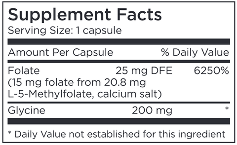L-Methylfolate 15 mg (MethylPro)