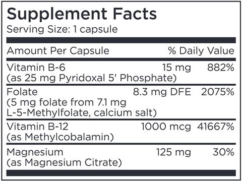 L-Methylfolate 5 mg + Cofactors (MethylPro)