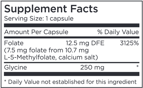 L-Methylfolate 7.5 mg (MethylPro)