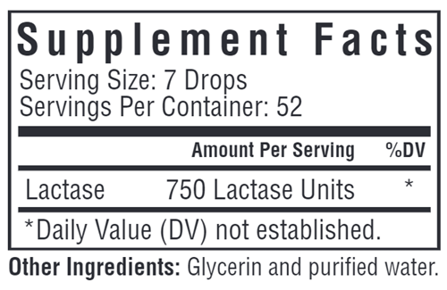 Lactase Drops Seeking Health