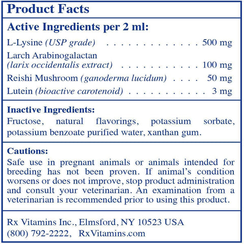 Liquid Immuno Original (Rx Vitamins for Pets)