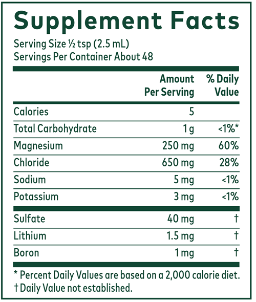 Liquid Magnesium with Trace Minerals (Gaia Herbs Professional Solutions)