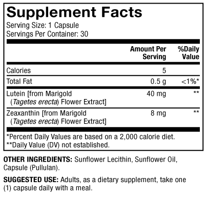 Lutein with Zeaxathin (Dr. Mercola)