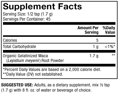 Maca Powder (Dr. Mercola)