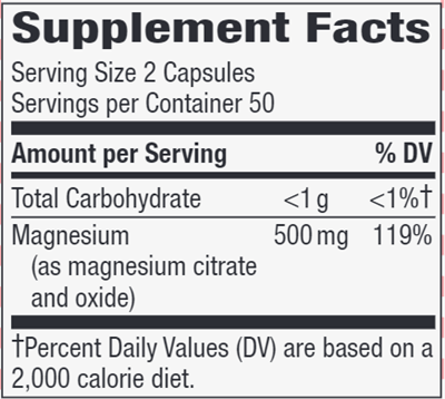 Magnesium Citrate Complex (Nature's Way)