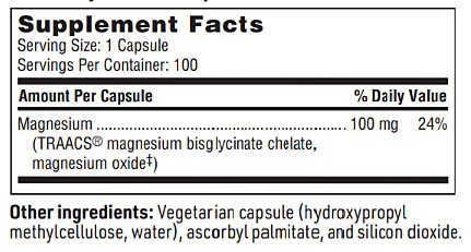 Magnesium Glycinate Complex Klaire Labs