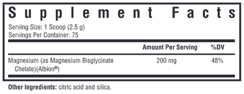 Magnesium Glycinate Powder Seeking Health