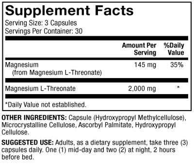 Magnesium L-Threonate (Dr. Mercola)