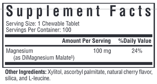 Magnesium Malate Chewable Seeking Health