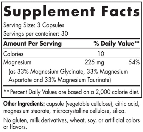 Magnesium Complex 90 Capsules