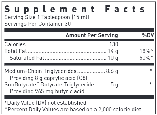 Mct/Butyrate Liquid (Douglas Labs)