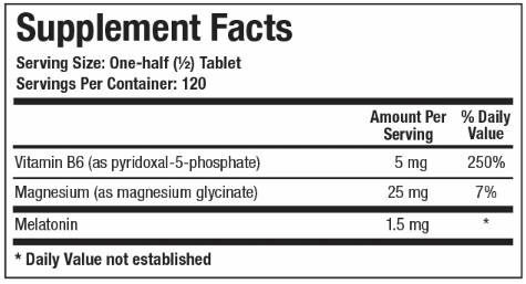 Melatonin-B6/Mg (Biotics Research)