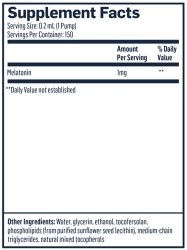 Melatonin (Quicksilver Scientific)