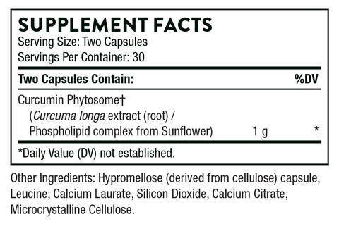 Meriva 500-SF Supplement Facts