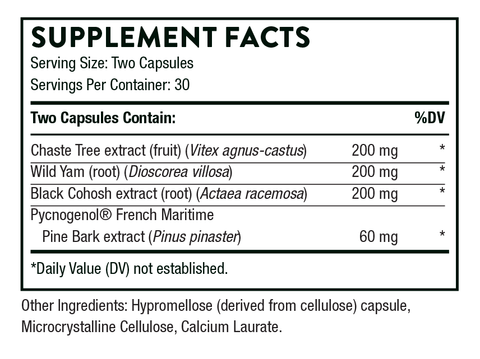 Meta-Balance Supplement Facts