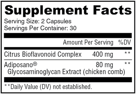 Metabolic Support (Diem) Supplement Facts