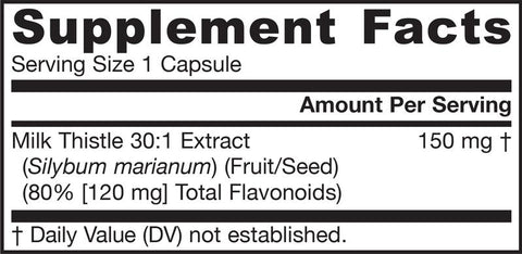 Milk Thistle 150 mg (Jarrow Formulas)